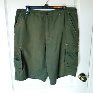 Fiend Metallic Green Shorts